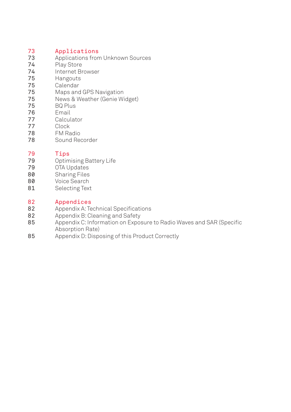 BQ Aquaris U Plus User Manual | Page 6 / 87