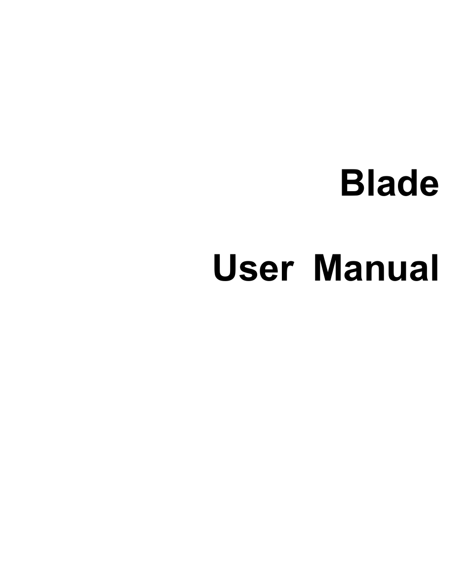 ZTE BLADE User Manual | 102 pages