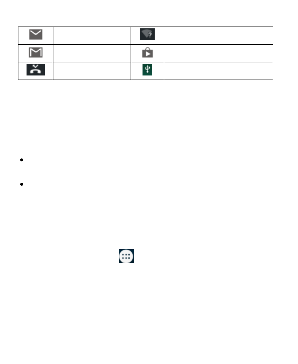 Open/close the notification panel, Managing shortcuts and widgets, Add shortcuts | Add widgets | ZTE Blade V6 User Manual | Page 26 / 102