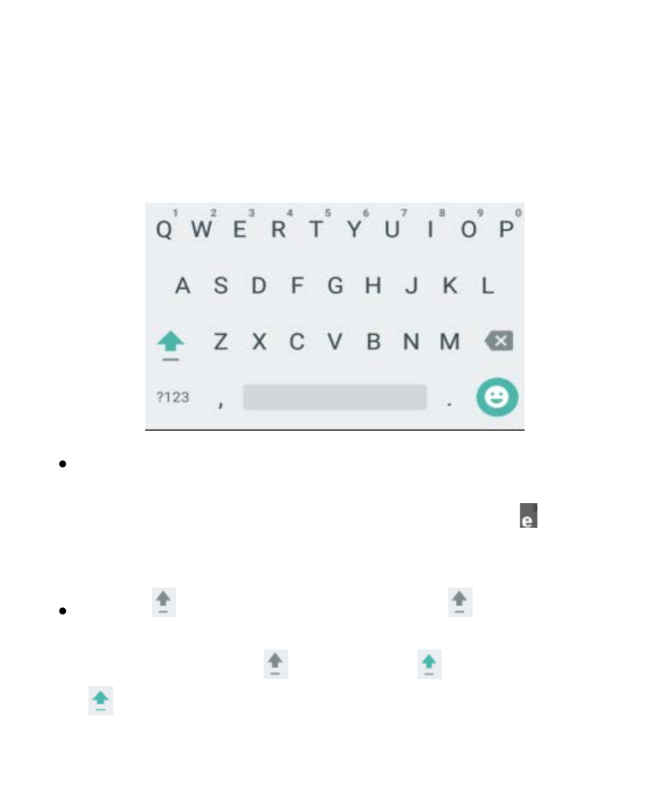 Android keyboard | ZTE Blade V6 User Manual | Page 29 / 102