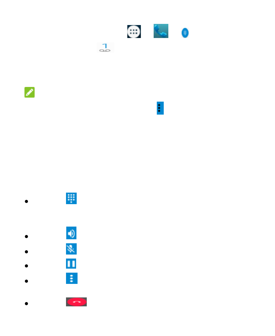 Using options during a call | ZTE Blade V6 User Manual | Page 49 / 102