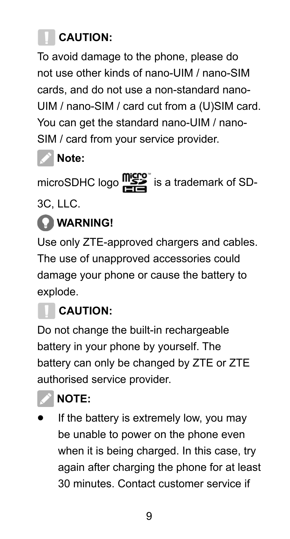 ZTE Axon mini User Manual | Page 11 / 96