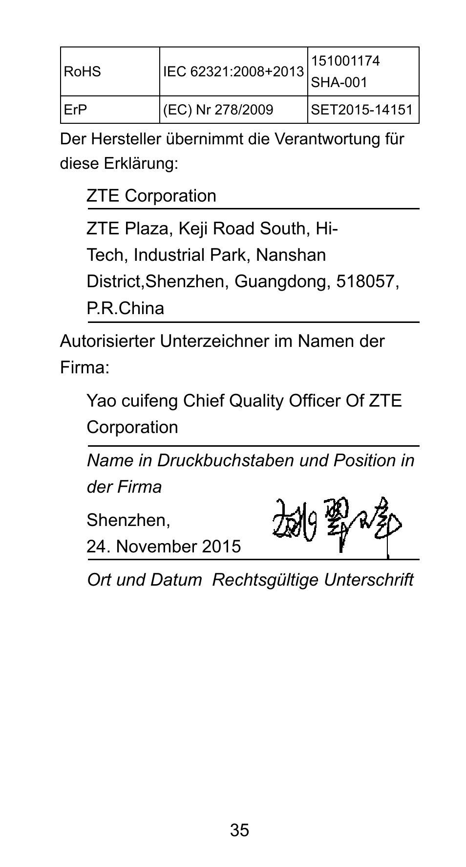 ZTE Axon mini User Manual | Page 37 / 96