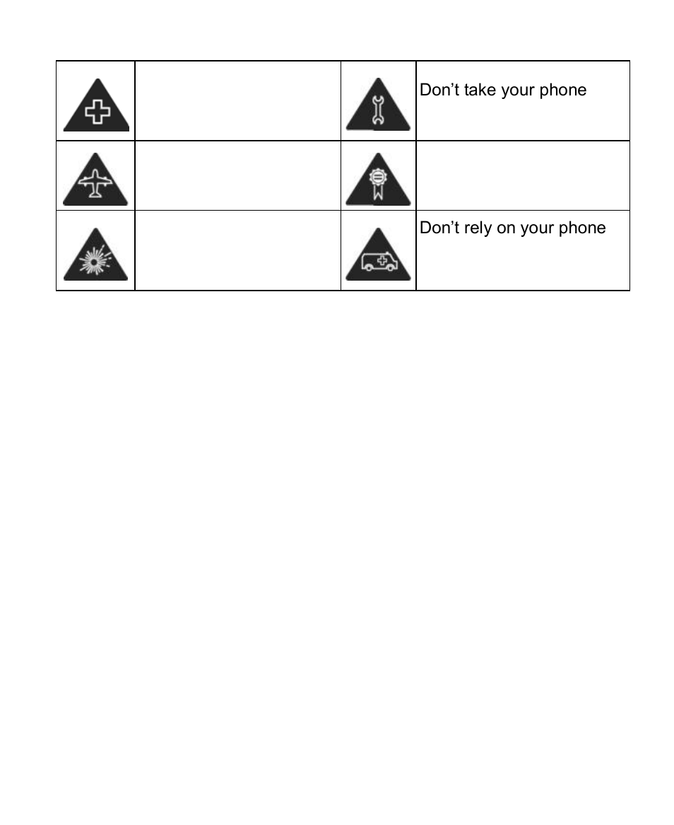 Distraction, Driving, Operating machinery | ZTE Blade A430 User Manual | Page 117 / 125