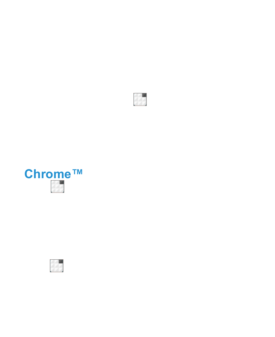 Calculator, Chrome, Clock | ZTE Blade A430 User Manual | Page 99 / 125