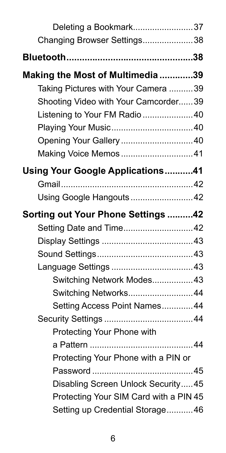 ZTE Blade L3 User Manual | Page 7 / 56