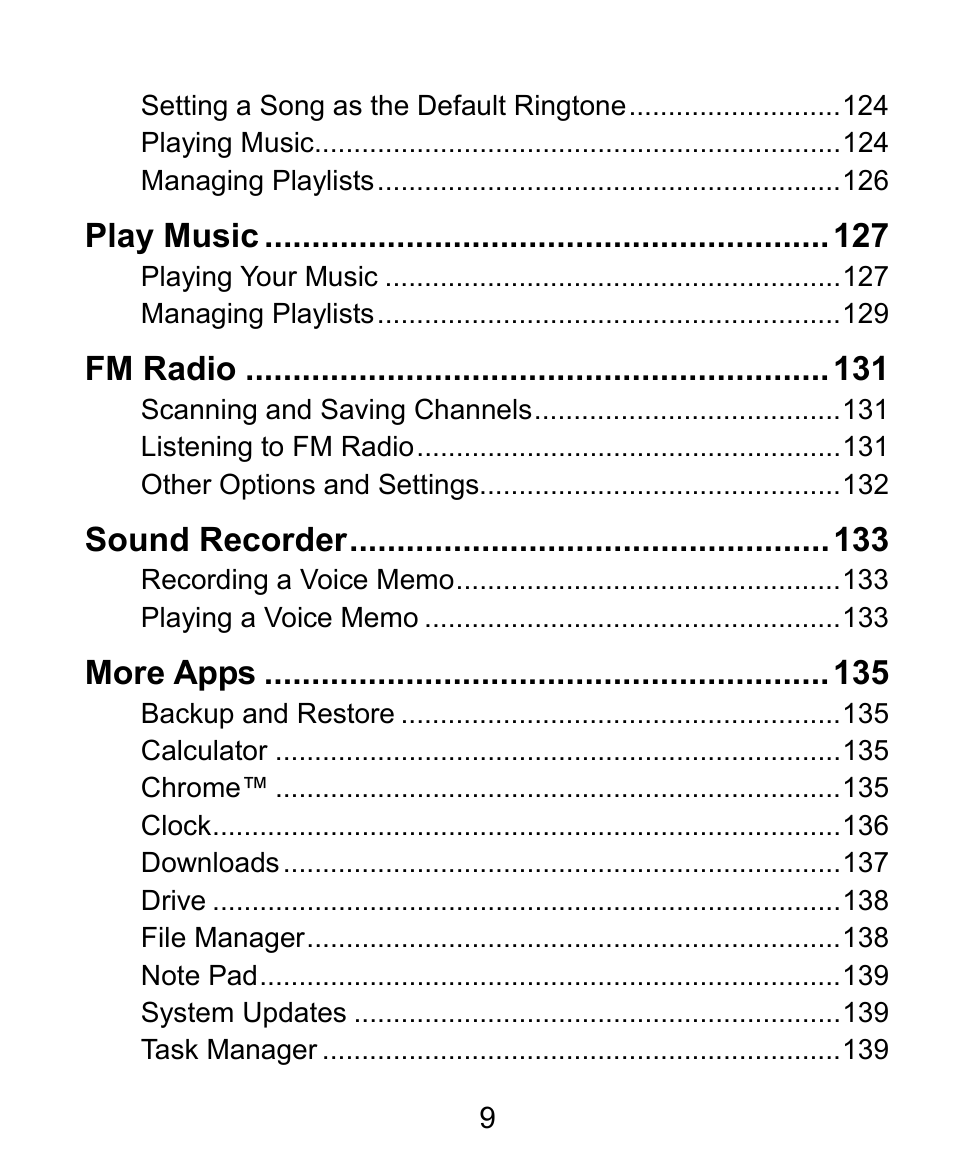 ZTE Kis3 User Manual | Page 10 / 176