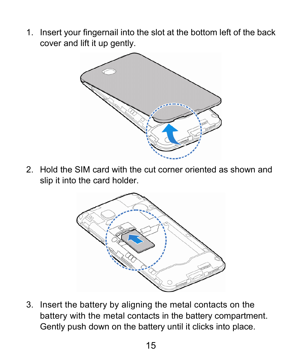 ZTE Kis3 User Manual | Page 16 / 176