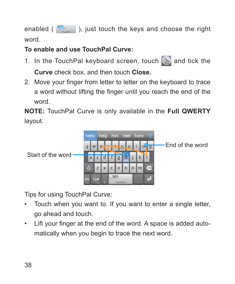 ZTE Blade 3 User Manual | Page 38 / 179