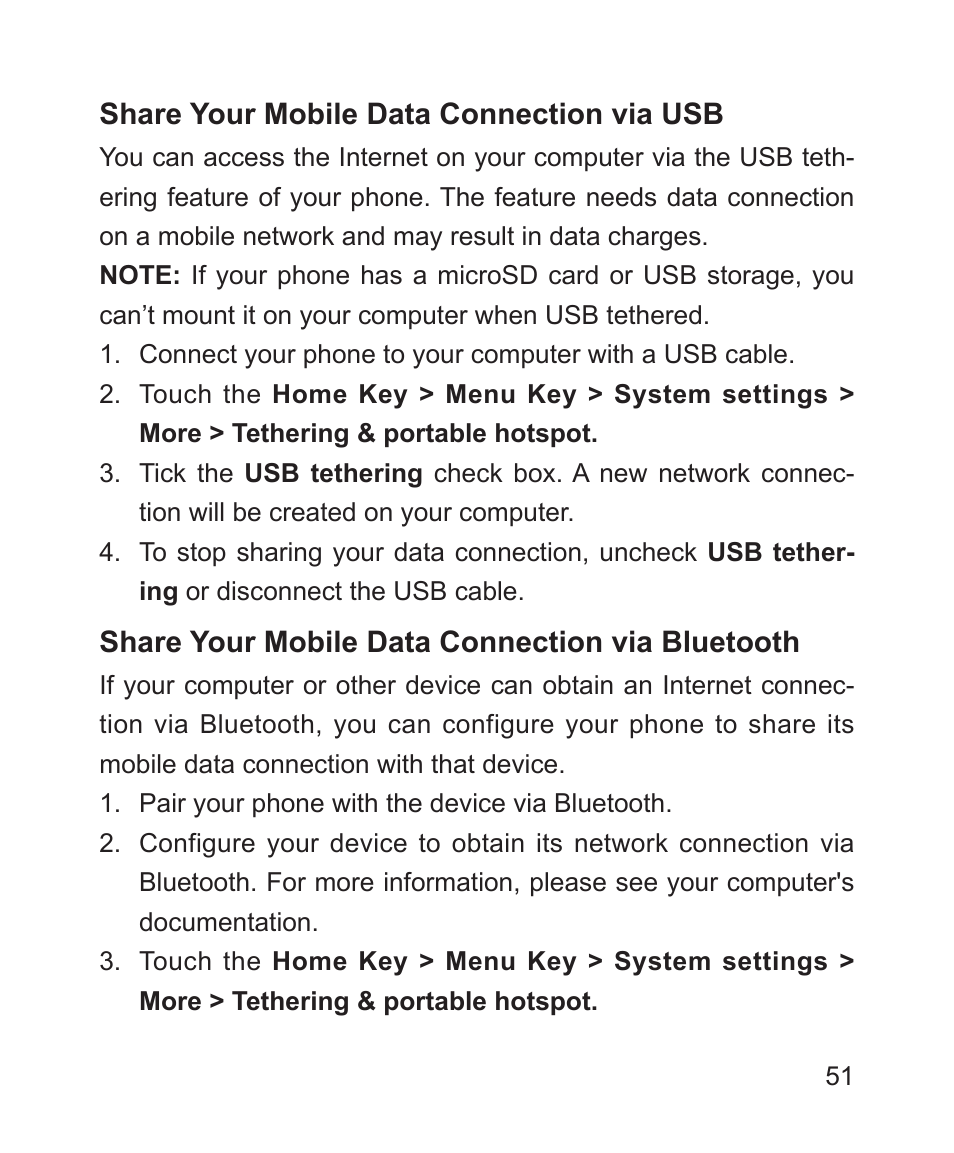 ZTE Blade 3 User Manual | Page 51 / 179