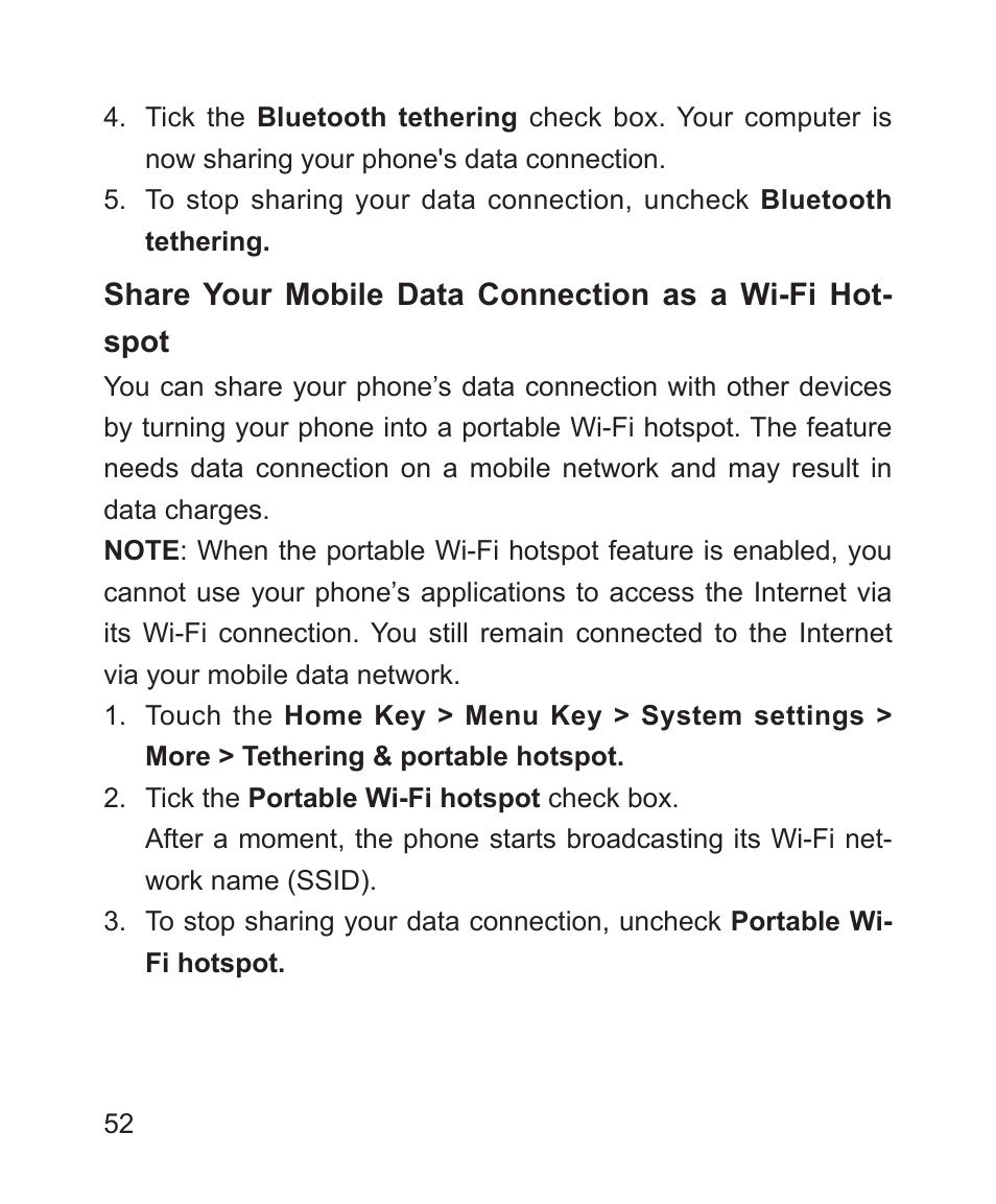 ZTE Blade 3 User Manual | Page 52 / 179