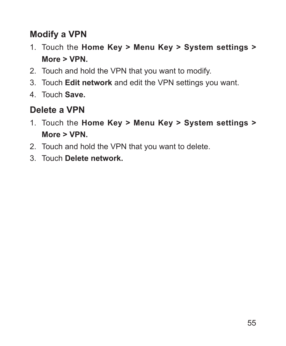 ZTE Blade 3 User Manual | Page 55 / 179