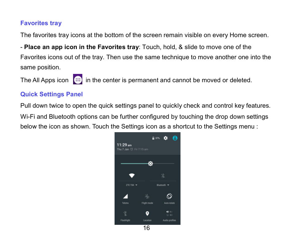 ZTE A462 / Telstra Smart Plus User Manual | Page 17 / 56