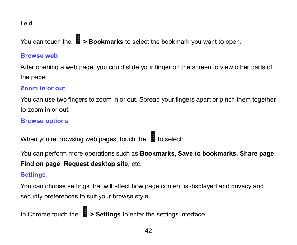 ZTE A462 / Telstra Smart Plus User Manual | Page 43 / 56