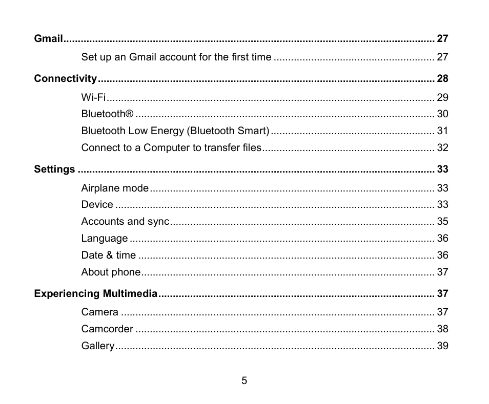 ZTE A462 / Telstra Smart Plus User Manual | Page 6 / 56