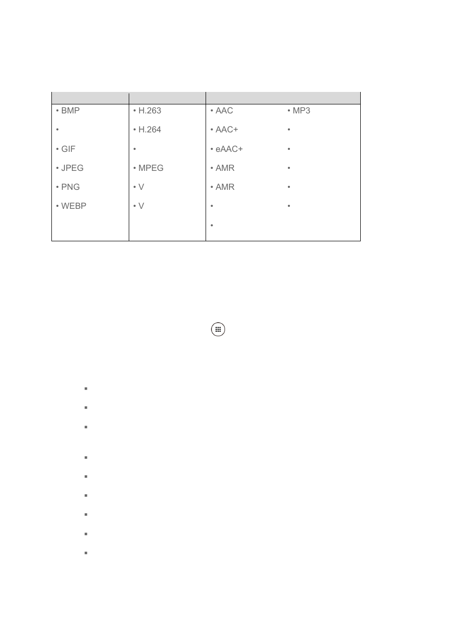 Supported formats, Outdoor report | Kyocera DuraForce Pro User Manual | Page 129 / 179