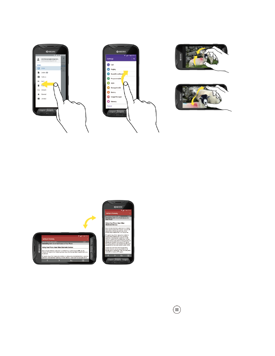 Kyocera DuraForce Pro User Manual | Page 22 / 179