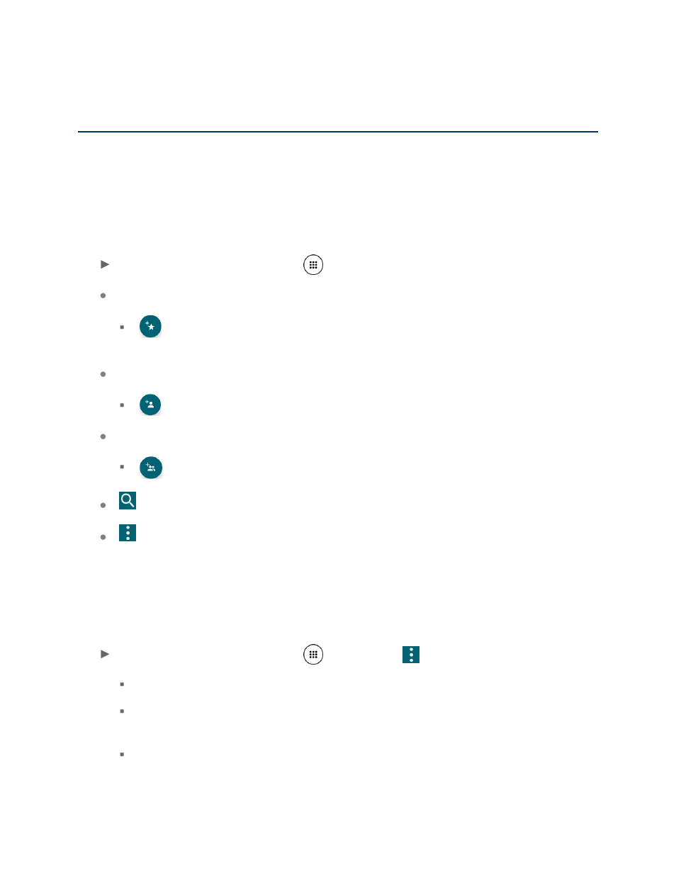 Contacts, Contacts list | Kyocera DuraForce Pro User Manual | Page 53 / 179