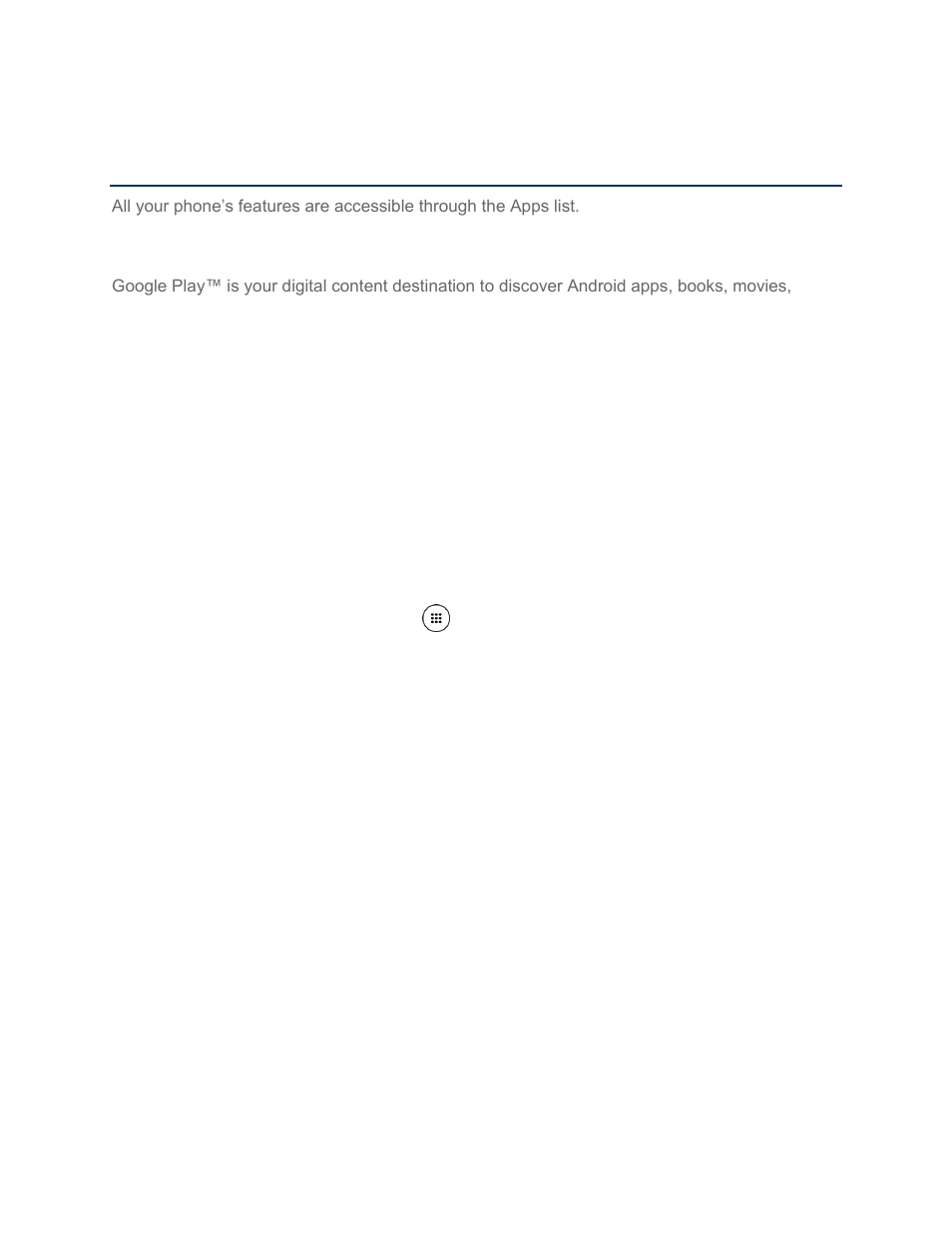Apps and entertainment, Google play store app, Find and install an app | Kyocera DuraForce Pro User Manual | Page 76 / 179