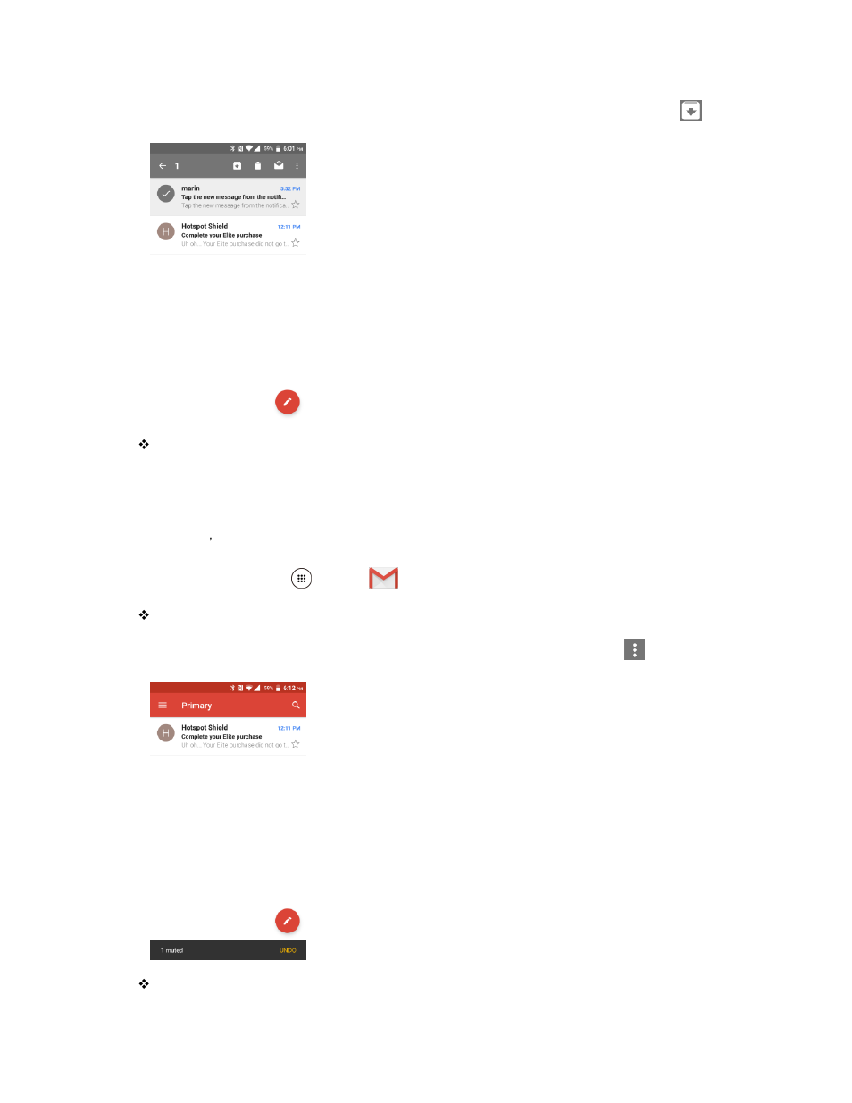Mute gmail threads | Kyocera DuraForce Pro User Manual | Page 100 / 245
