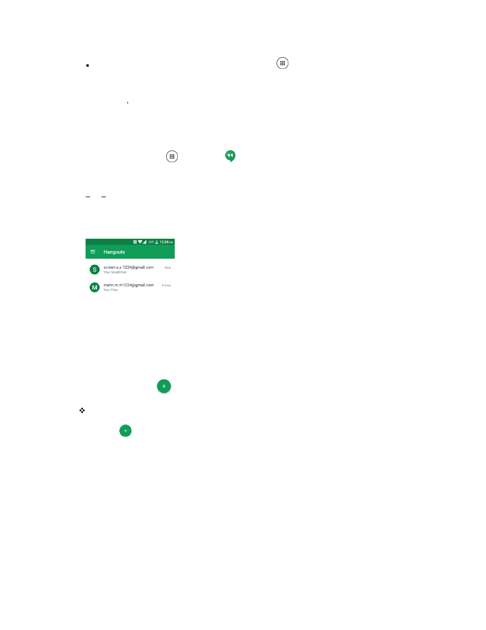 Hangouts | Kyocera DuraForce Pro User Manual | Page 116 / 245