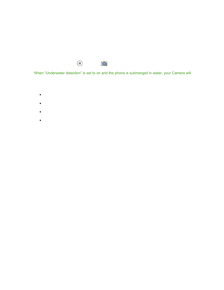 Underwater mode | Kyocera DuraForce Pro User Manual | Page 151 / 245