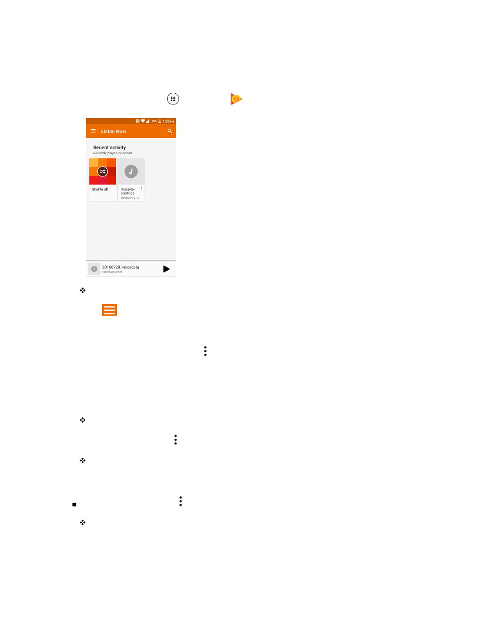 Create playlists in google play music | Kyocera DuraForce Pro User Manual | Page 172 / 245
