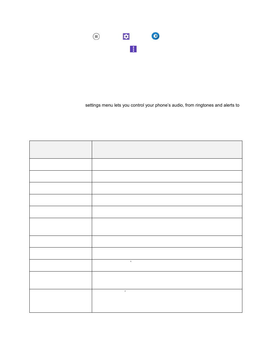 Sound and notification settings, Sound and, Notification settings | Kyocera DuraForce Pro User Manual | Page 194 / 245