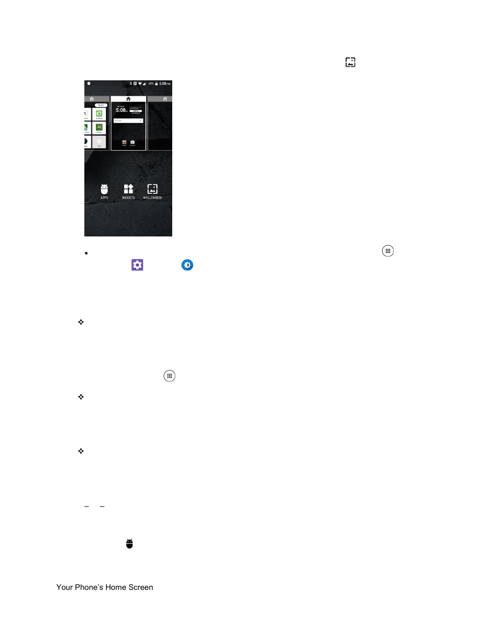 Add shortcuts to the home screen | Kyocera DuraForce Pro User Manual | Page 56 / 245