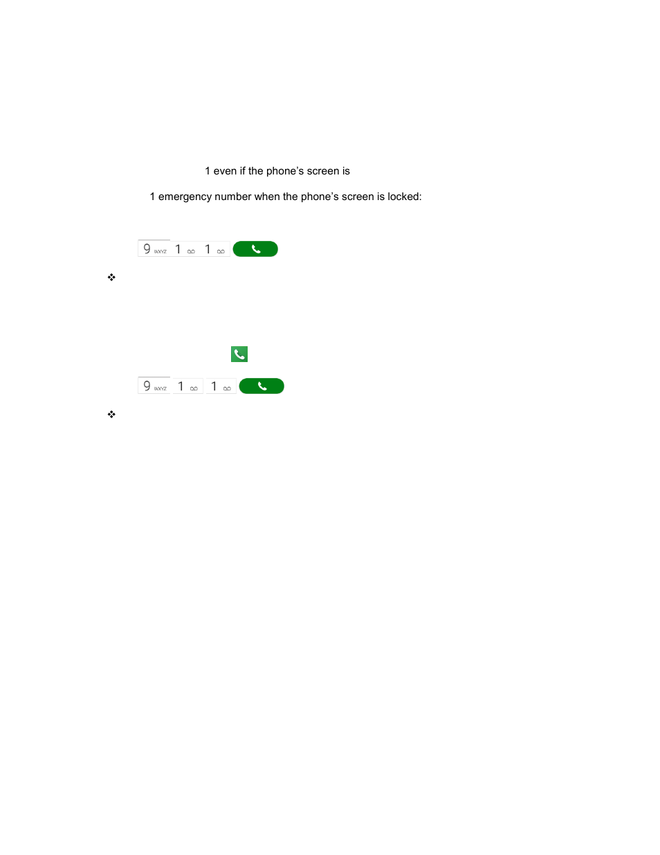 Call emergency numbers, Answer phone calls | Kyocera DuraForce Pro User Manual | Page 62 / 245