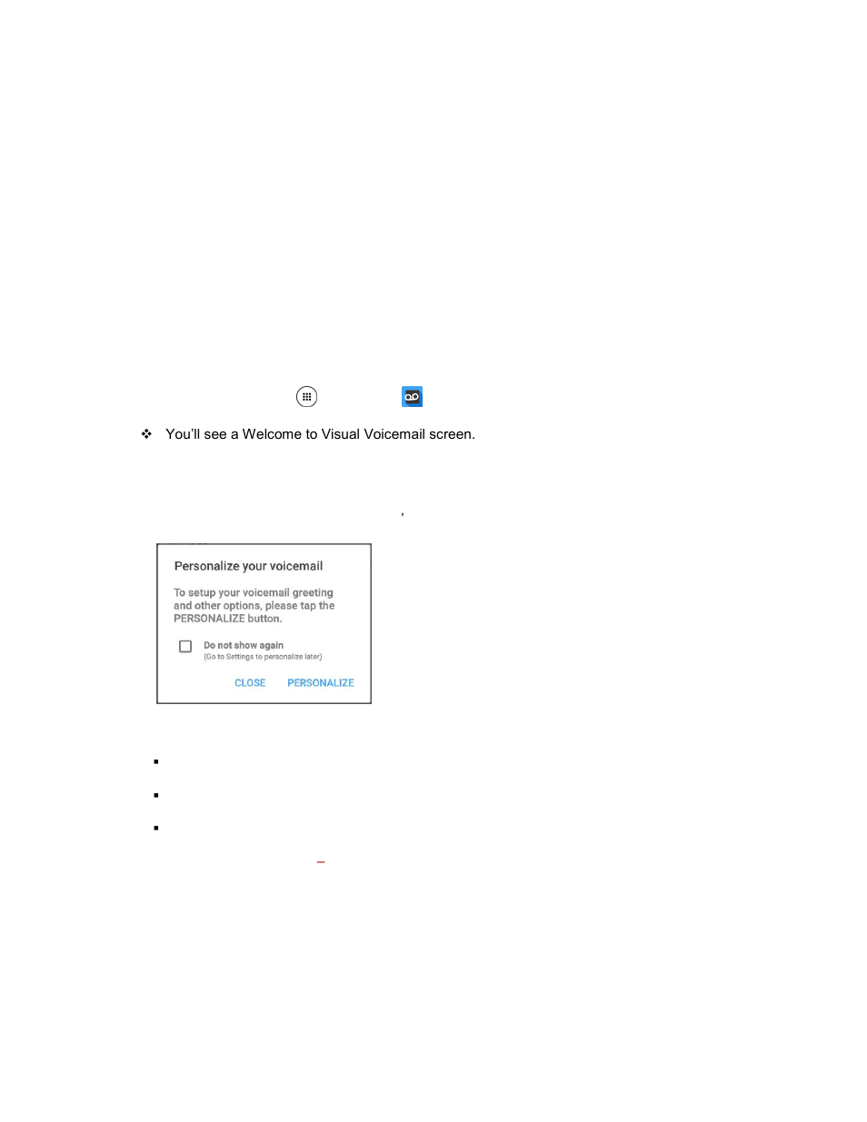 Review visual voicemail | Kyocera DuraForce Pro User Manual | Page 68 / 245