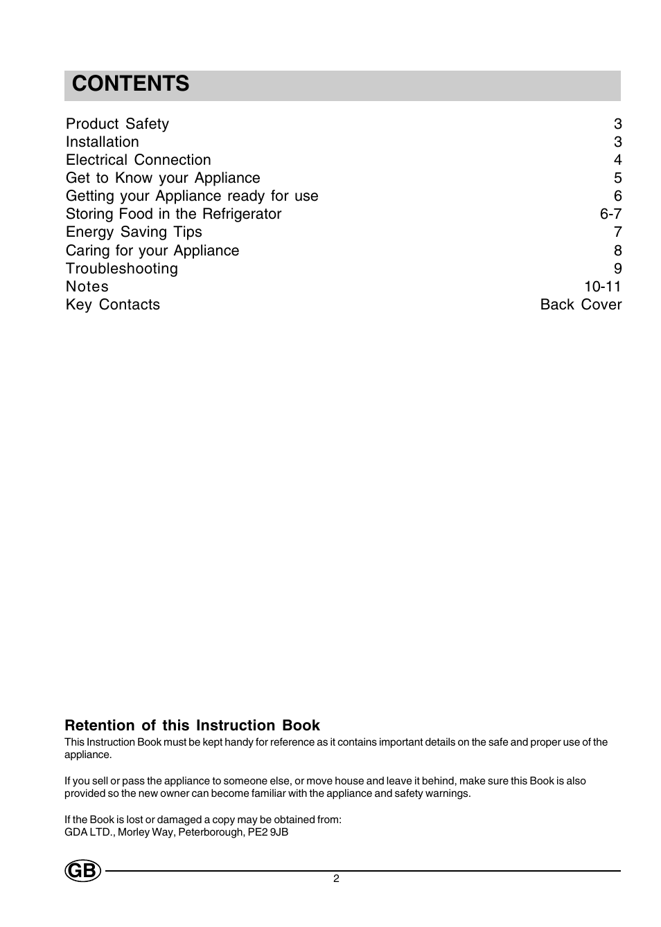 Creda CUL16G User Manual | Page 2 / 12