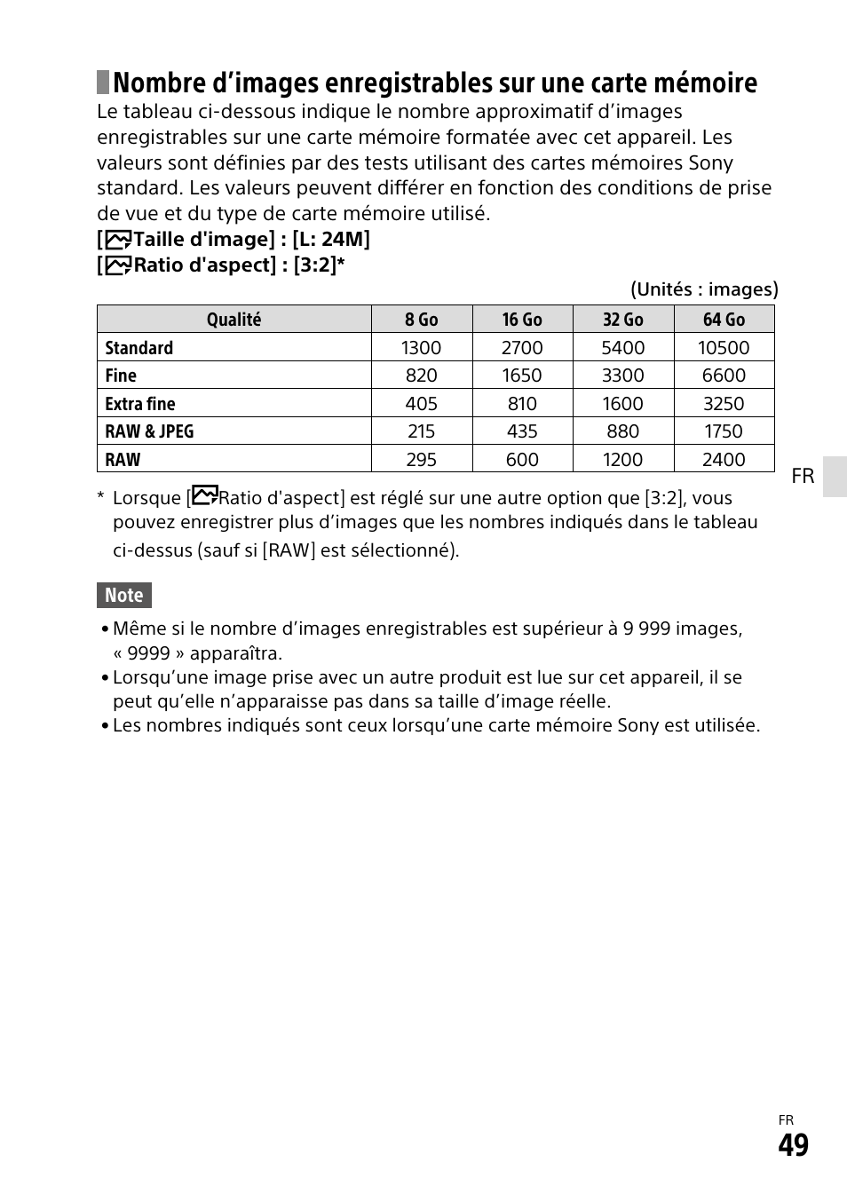 Sony α6500 ILCE-6500 User Manual | Page 103 / 507