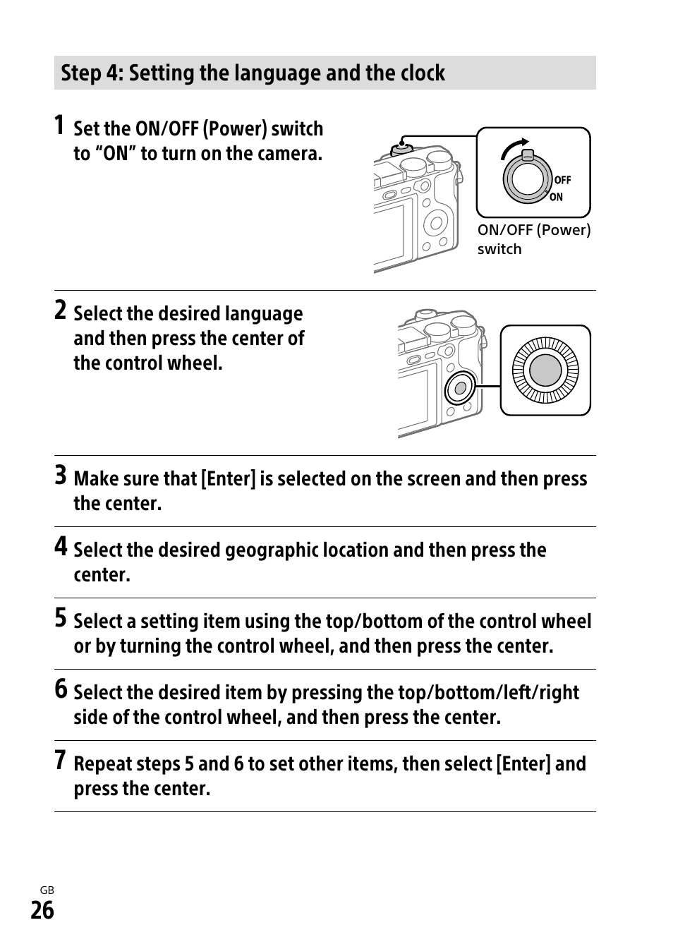 Sony α6500 ILCE-6500 User Manual | Page 26 / 507