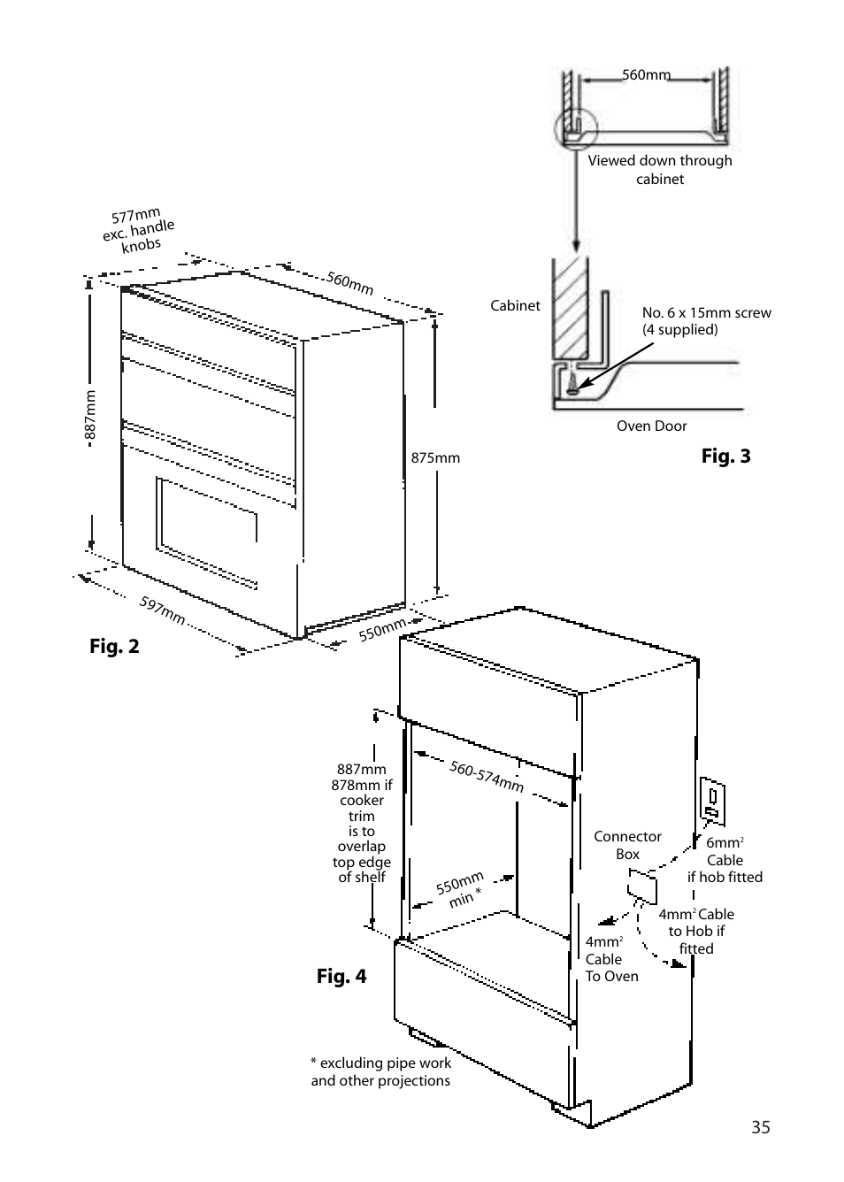 Fig. 3 fig. 4 fig. 2 | Creda CB43E User Manual | Page 35 / 40