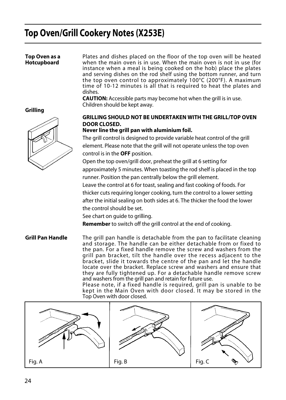 Creda X156E User Manual | Page 24 / 40