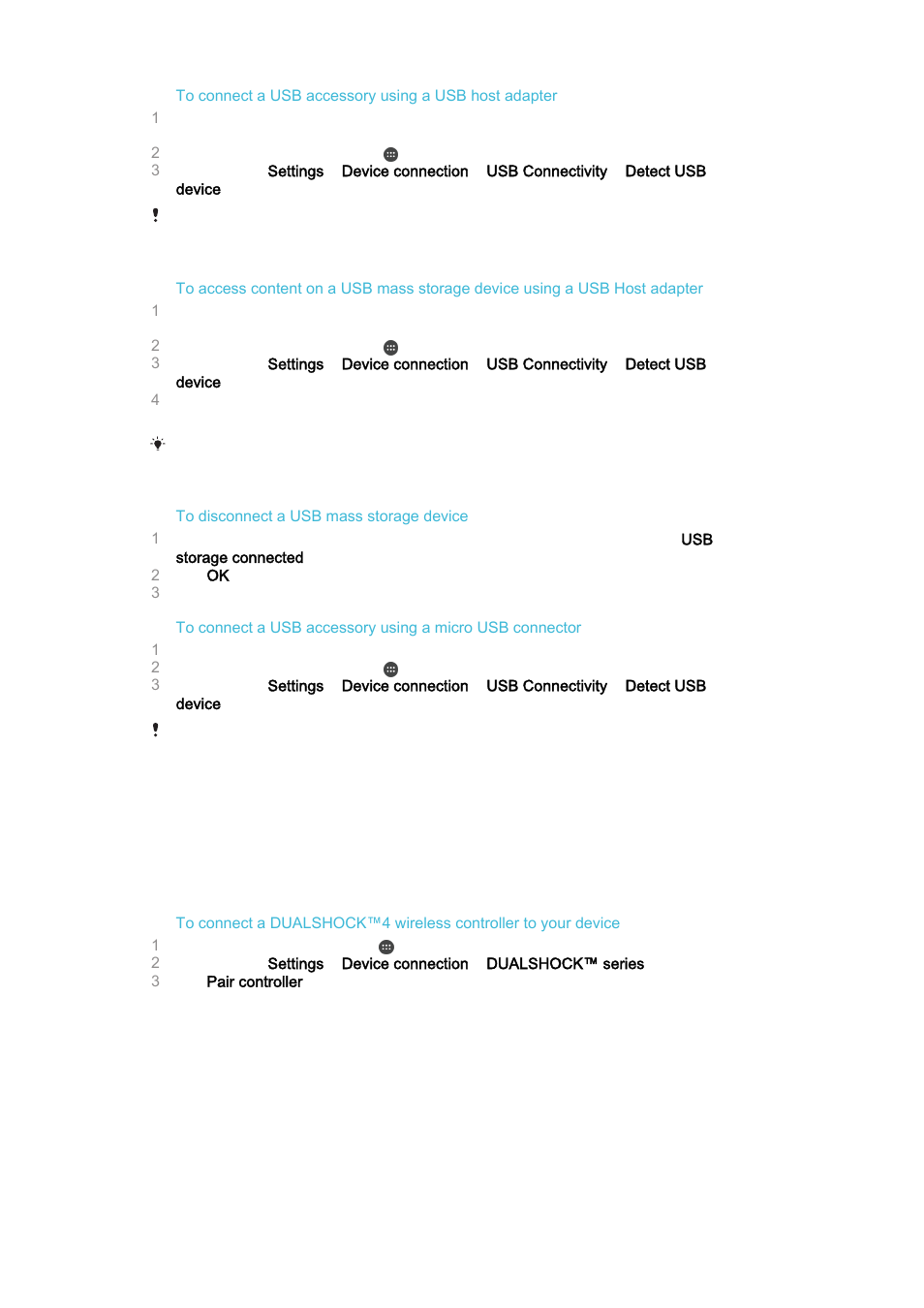 Sony Xperia Z4 Tablet SGP771 User Manual | Page 113 / 135
