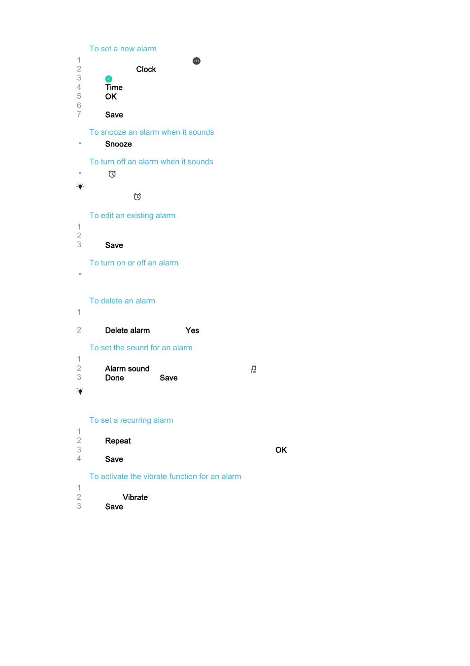 Sony Xperia Z4 Tablet SGP771 User Manual | Page 125 / 135