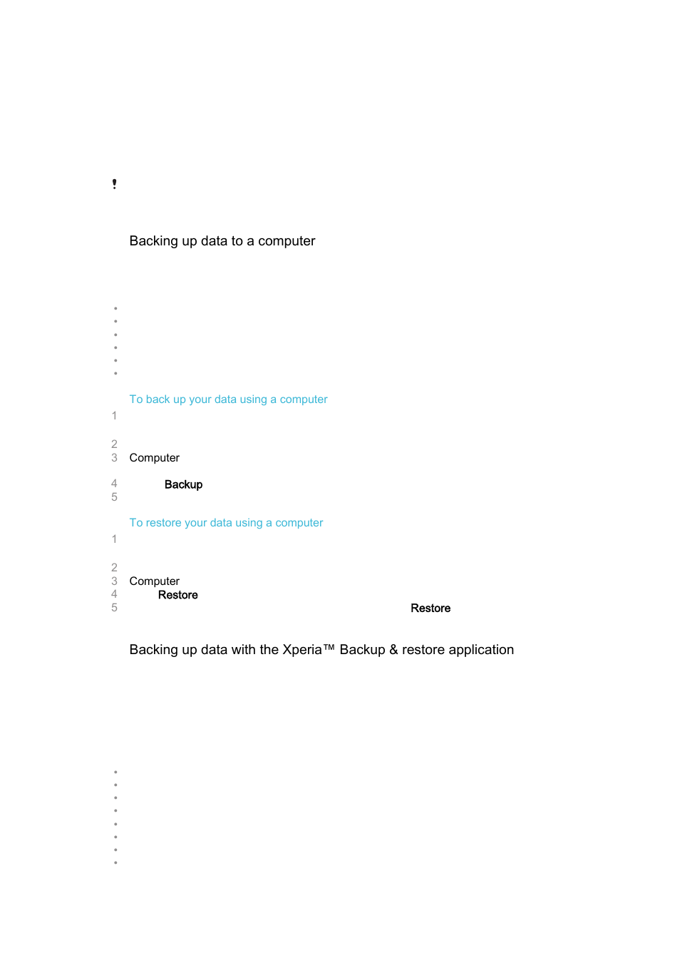 Sony Xperia Z4 Tablet SGP771 User Manual | Page 130 / 135