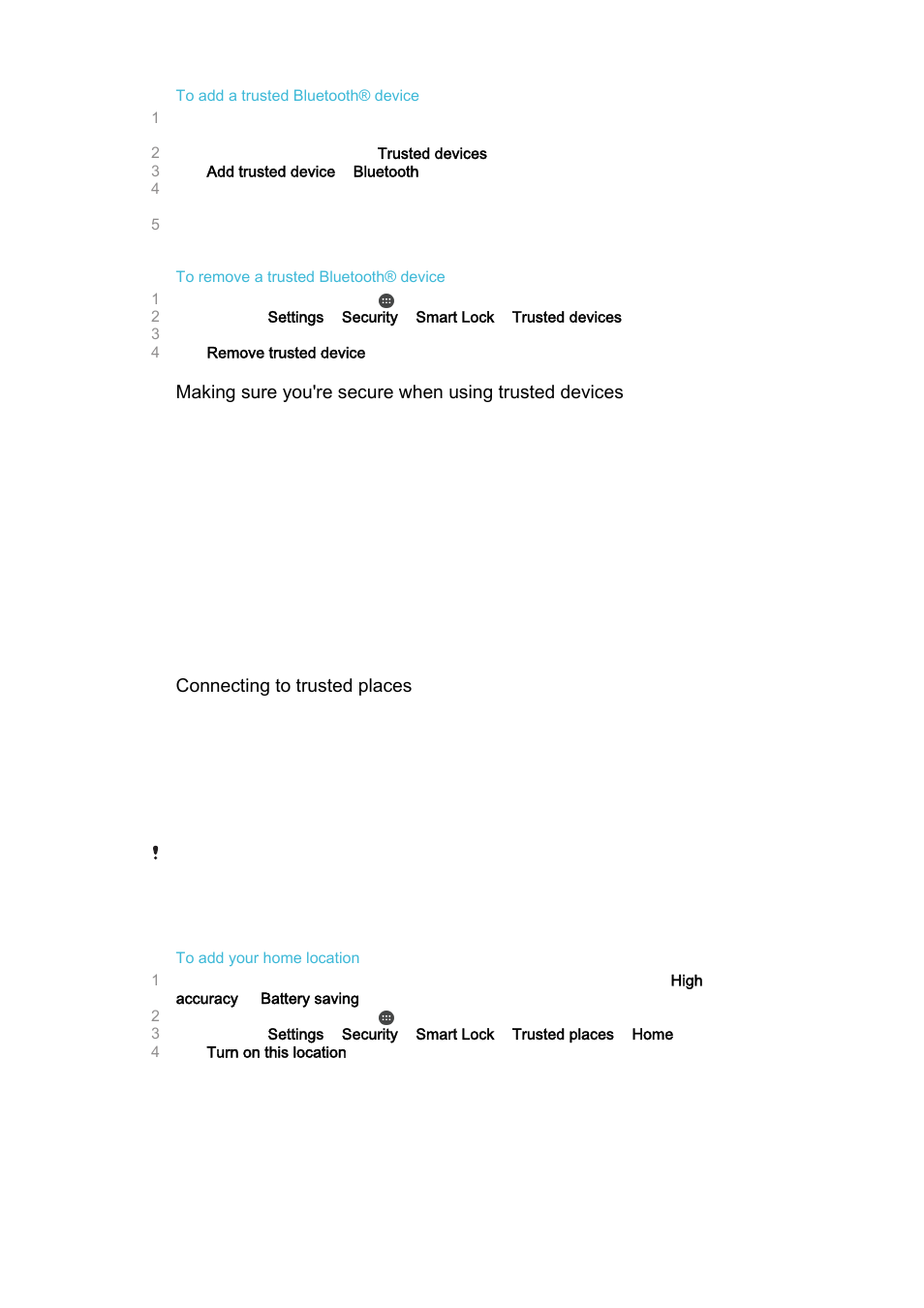 Sony Xperia Z4 Tablet SGP771 User Manual | Page 16 / 135
