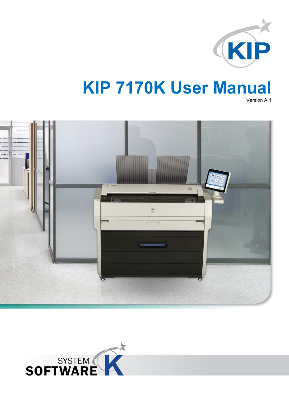 KIP 7170K User Manual | 75 pages