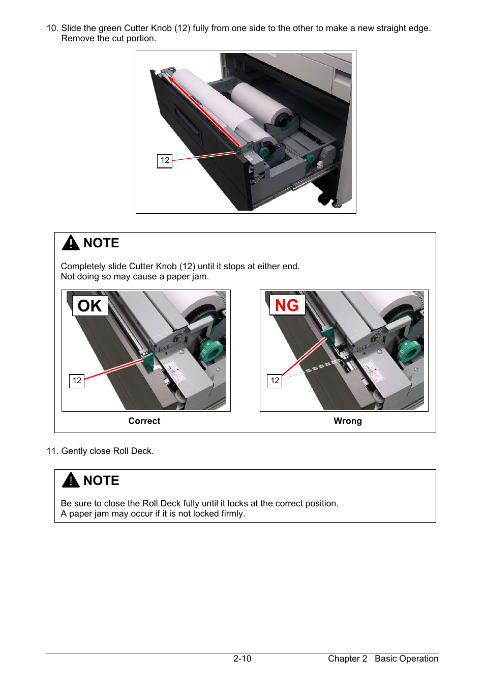 Ok ng | KIP 7170K User Manual | Page 34 / 75