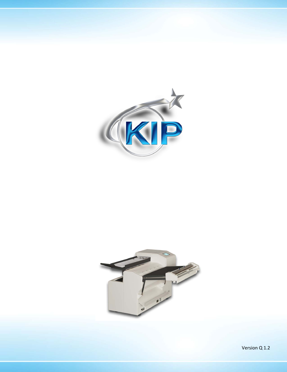 KIP KIPFold 2000 User Manual | 24 pages