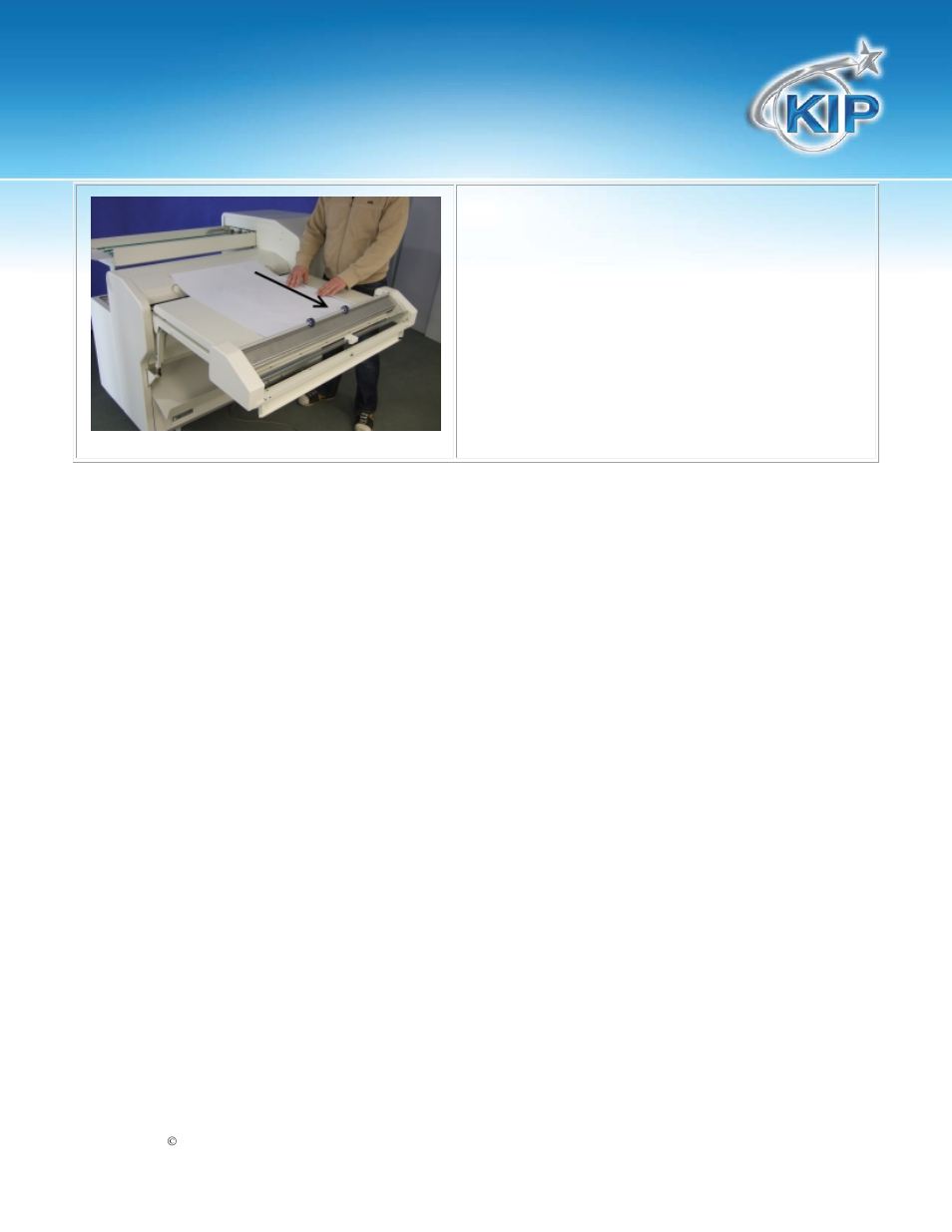 Kipfold 2000, User guide | KIP KIPFold 2000 User Manual | Page 12 / 24