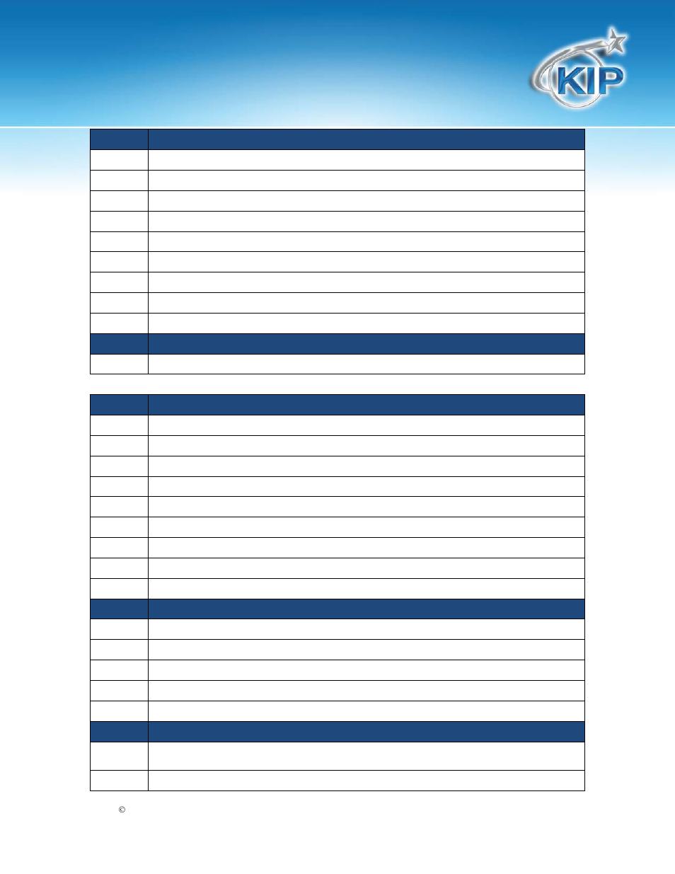Kipfold 2000, User guide | KIP KIPFold 2000 User Manual | Page 23 / 24