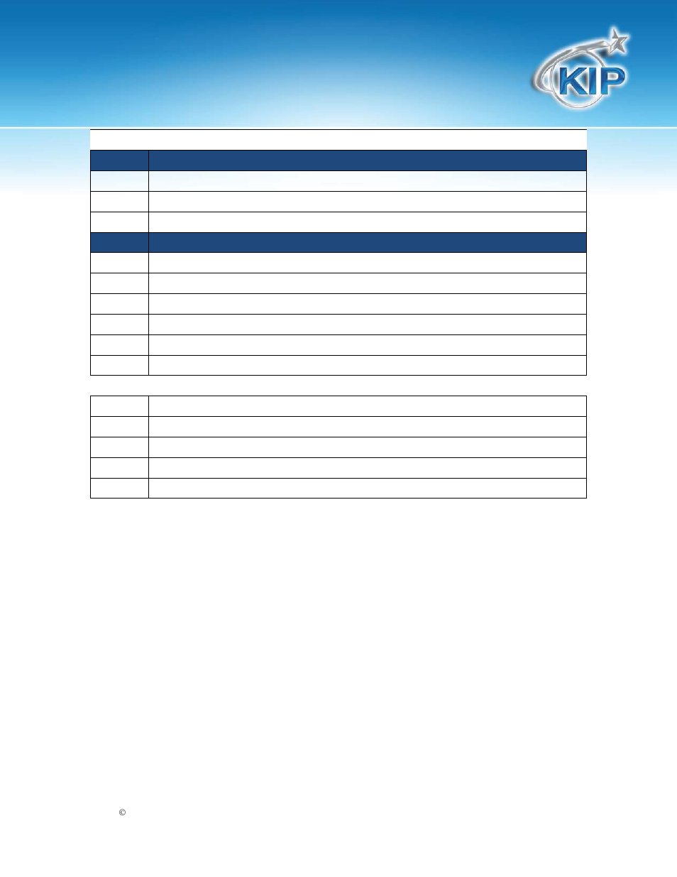 Kipfold 2000, User guide | KIP KIPFold 2000 User Manual | Page 24 / 24