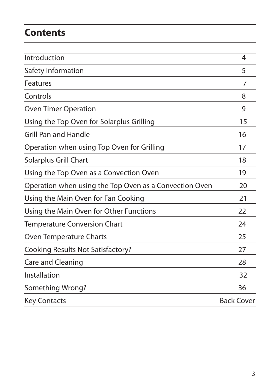 Creda E420E User Manual | Page 3 / 40