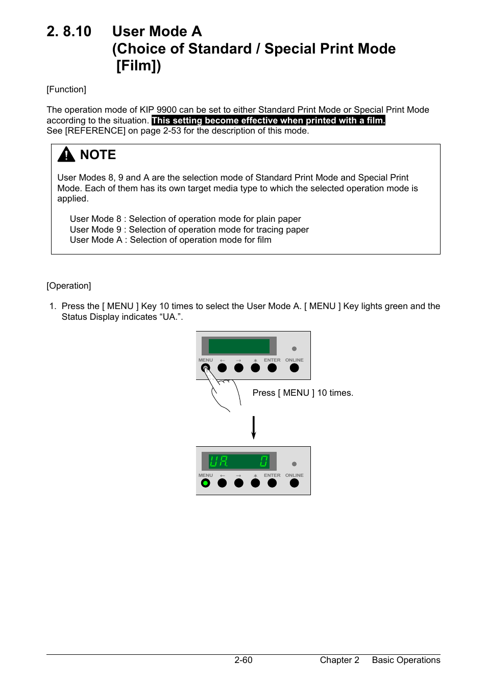KIP 9900 User Manual | Page 82 / 139