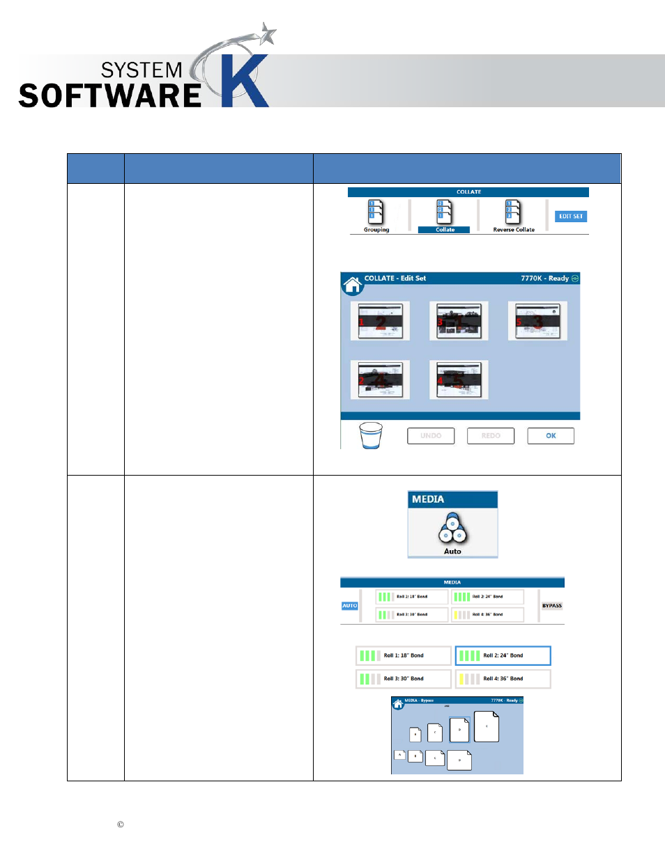 Kip multi-touch user guide | KIP Multi-Touch User Manual | Page 12 / 78
