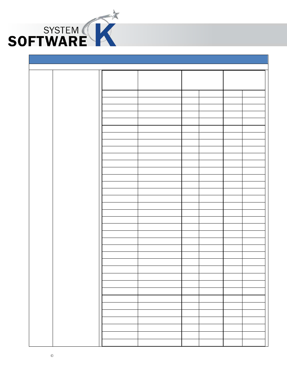 Kip multi-touch user guide, Format size chart | KIP Multi-Touch User Manual | Page 18 / 78